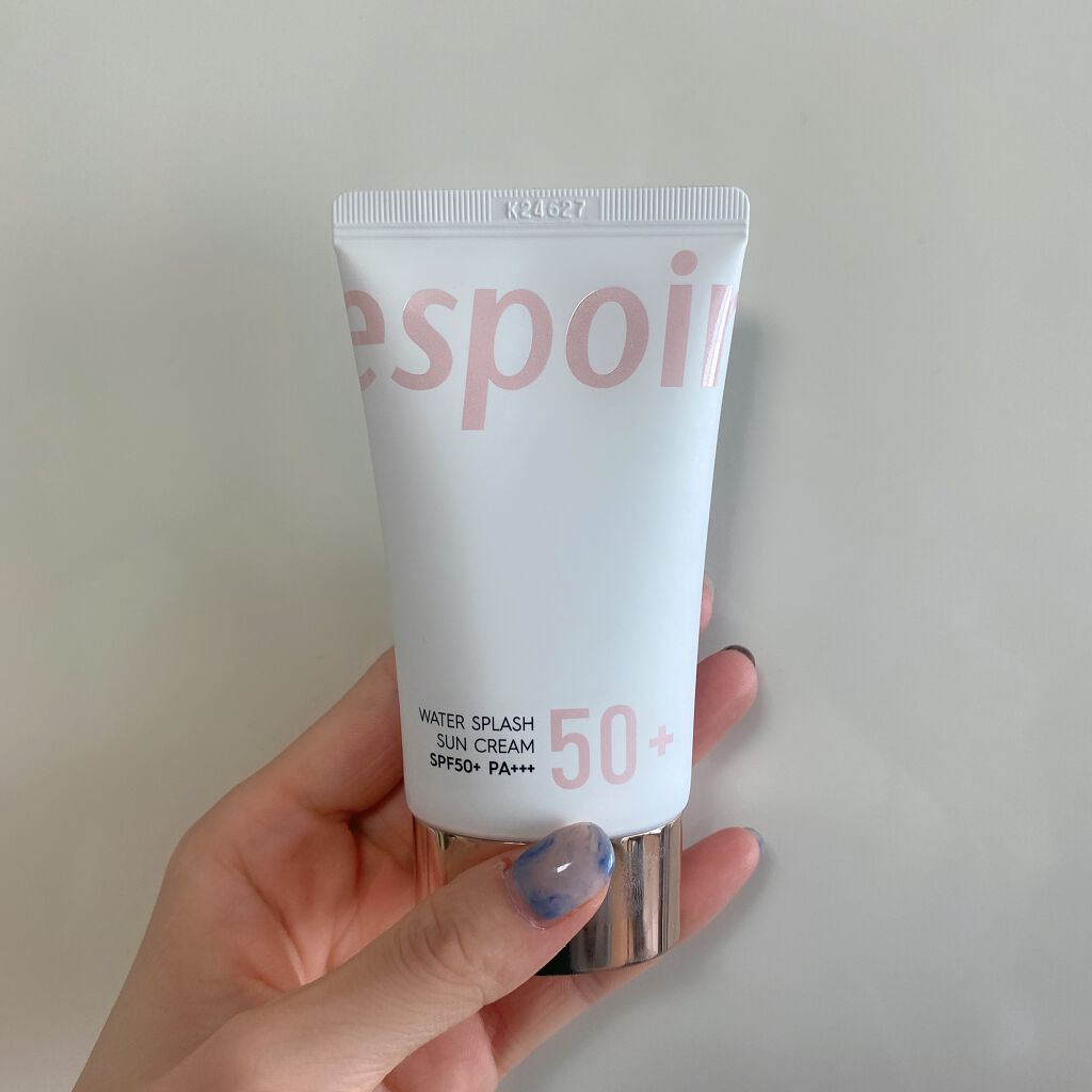ウォータースプラッシュサンクリーム/espoir/日焼け止め・UVケアを使ったクチコミ（2枚目）