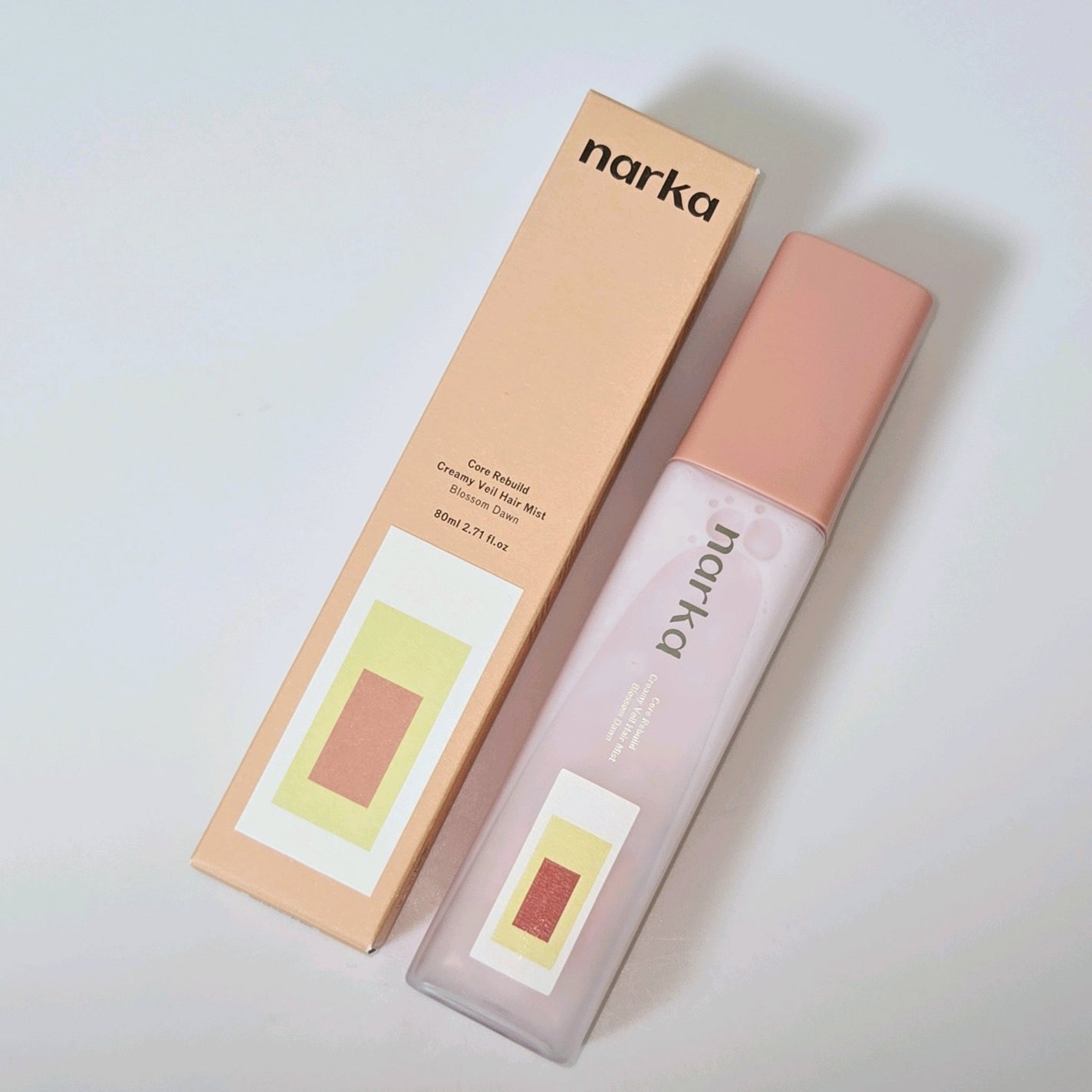 クリーミーベールヘアミスト ブロッサムダン/narka/ヘアミストを使ったクチコミ(1枚目)