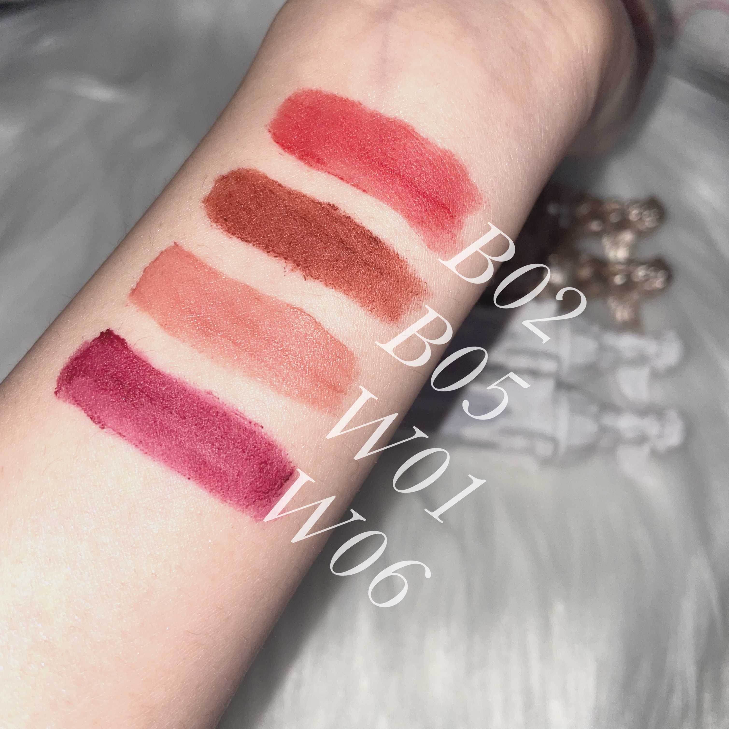 リトルエンジェルフェザーマットリップ B02 リバティーエンジェル/FlowerKnows/口紅を使ったクチコミ（3枚目）