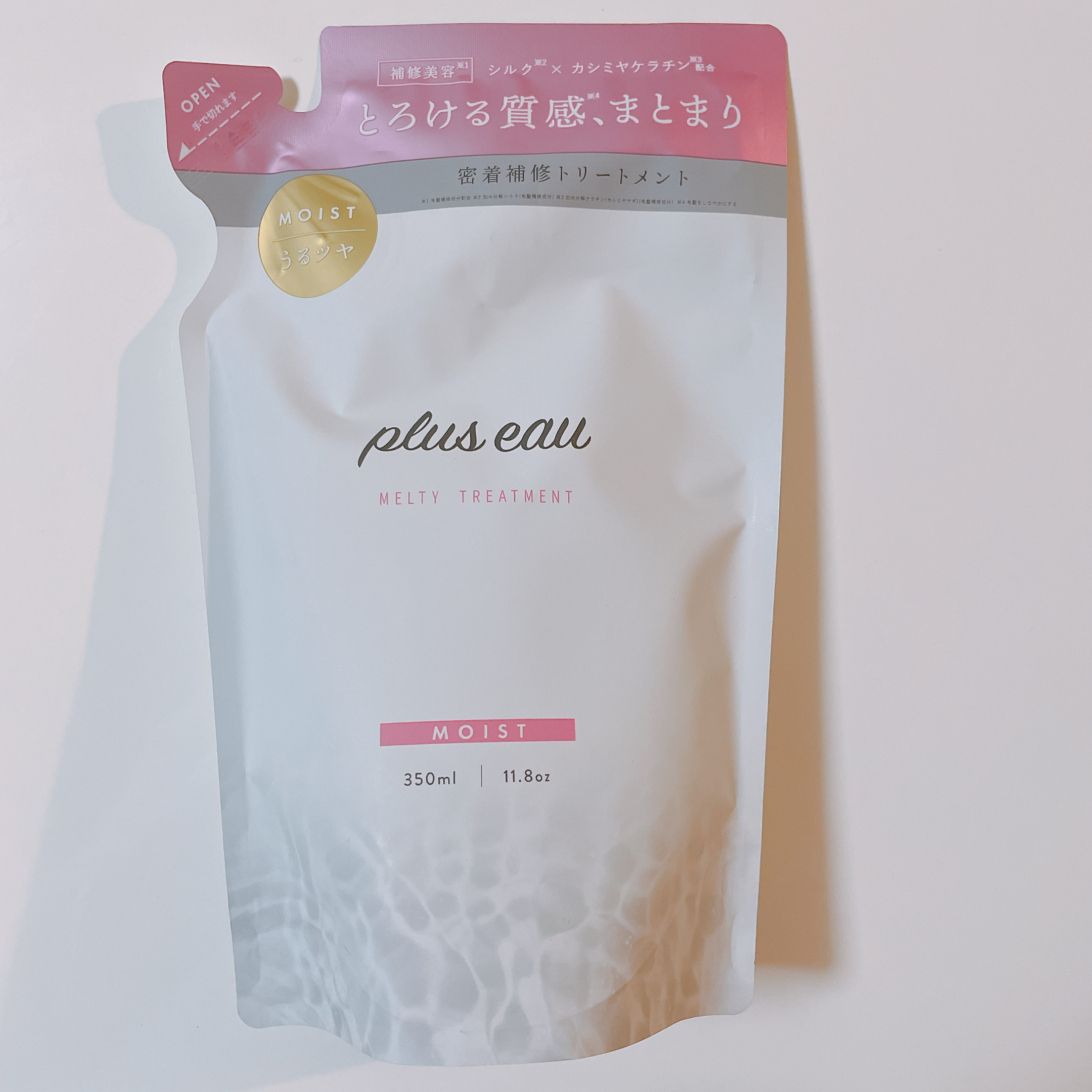 プリュスオー メルティシャンプー/メルティトリートメント メルティトリートメント詰替/plus eau/市販シャンプーを使ったクチコミ（1枚目）