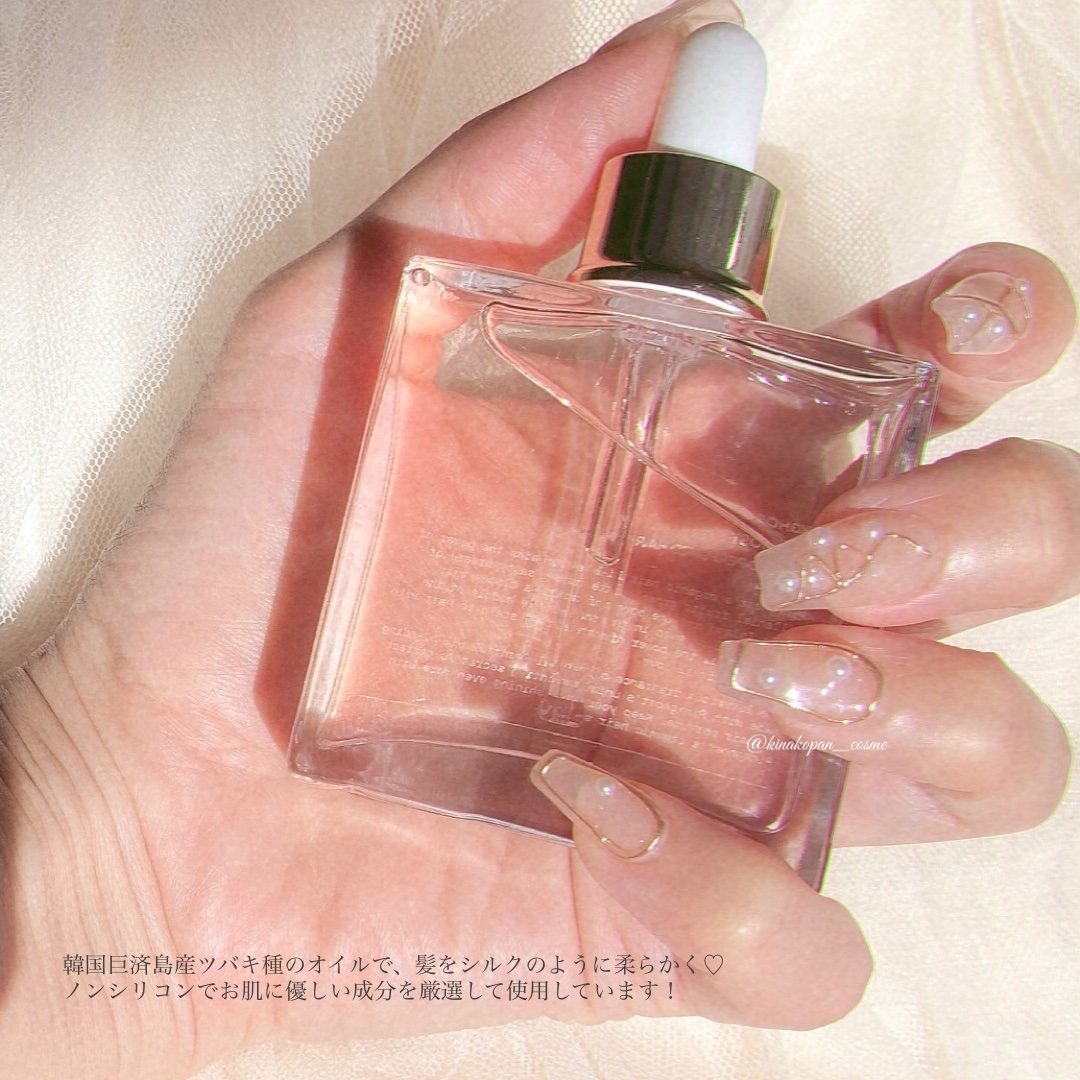 スノーホワイト/PINKGHOST/ヘアオイルを使ったクチコミ（2枚目）