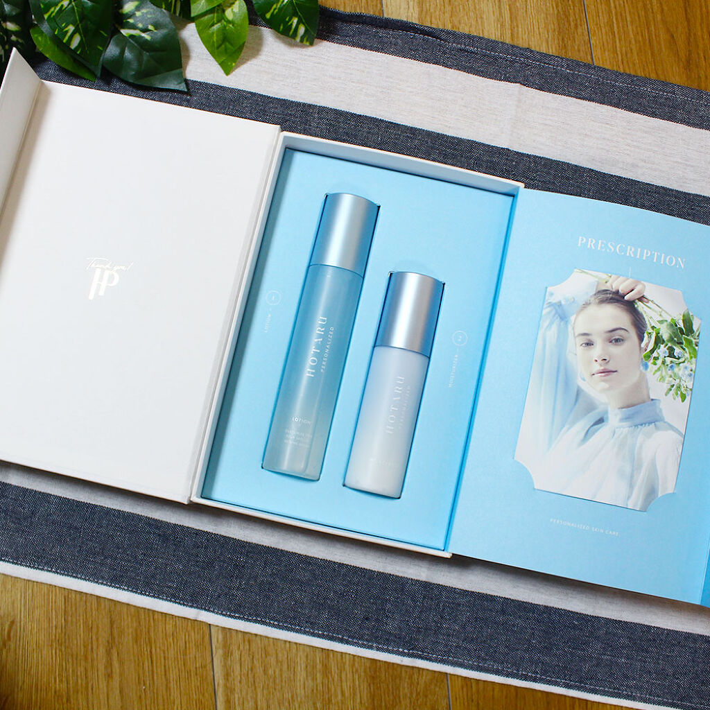  HOTARU PERSONALIZED LOTION／MOISTURIZER /HOTARU PERSONALIZED/スキンケアキットを使ったクチコミ（2枚目）