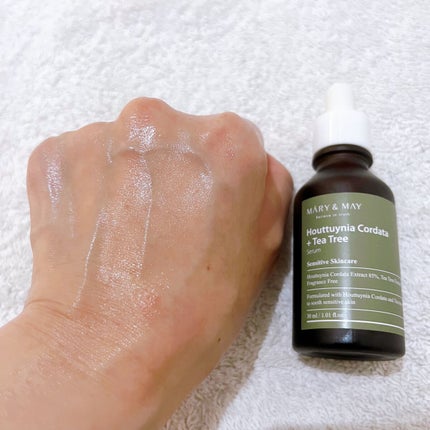 Houttuynia Cordata + Tea Tree Serum/MARY&MAY/洗顔フォームを使ったクチコミ(4枚目)