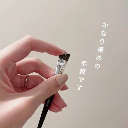 ダブルエンドアイブロウブラシ スマッジタイプ/ロージーローザ/メイクブラシを使ったクチコミ(4枚目)