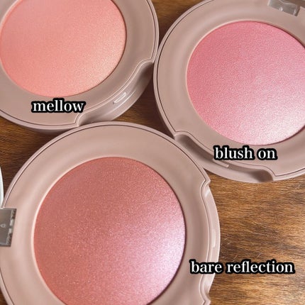 トゥルーディメンショングロウチーク/hince/パウダーチークを使ったクチコミ(2枚目)