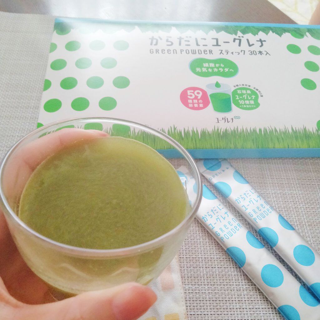 グリーンパウダー乳酸菌/からだにユーグレナ/健康サプリメントを使ったクチコミ（1枚目）