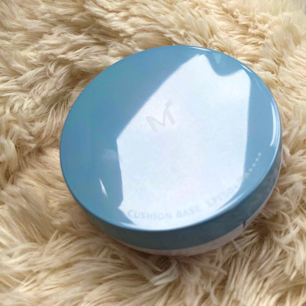 M クッションベース(ブルー)/MISSHA/化粧下地を使ったクチコミ(1枚目)