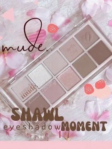 MDショールモーメント アイシャドウパレット/mude/アイシャドウパレットを使ったクチコミ(1枚目)
