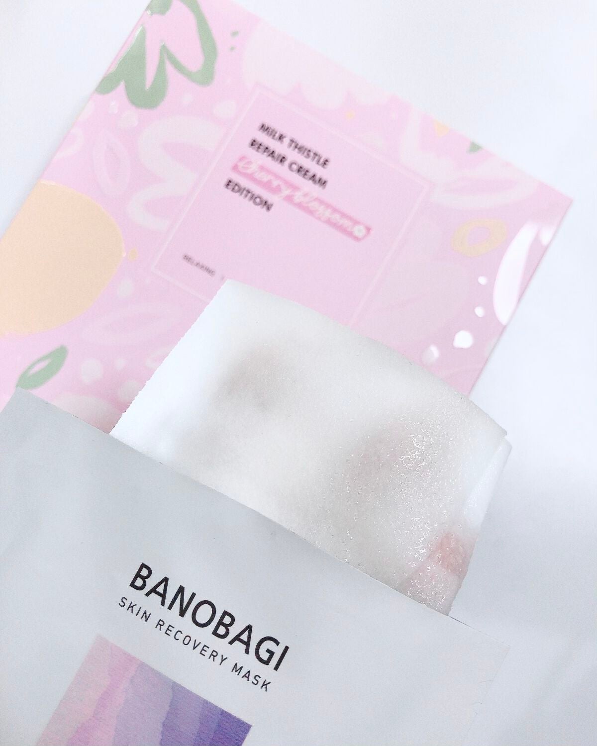 ミルクシスル リペアマスク/BANOBAGI/シートマスク・パックを使ったクチコミ(3枚目)