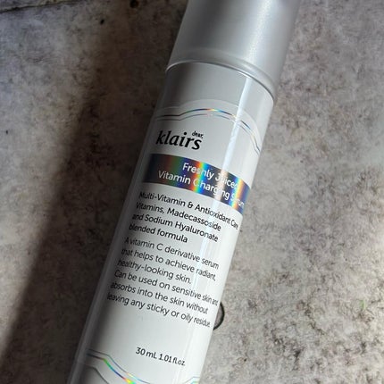 フレッシュリージュースドビタミンチャージングセラム(30ml)/Klairs/美容液を使ったクチコミ(6枚目)