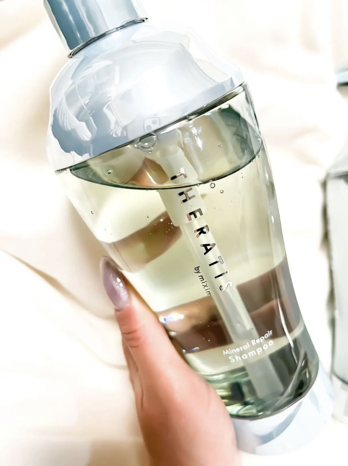 ナイトリペア シャンプー/ヘアトリートメント/THERATIS/シャンプー・コンディショナーを使ったクチコミ（2枚目）