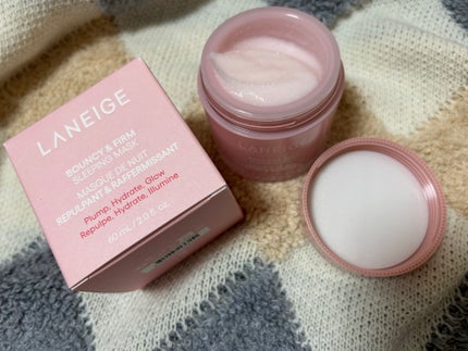 バウンシースリーピングマスク/LANEIGE/フェイスクリームを使ったクチコミ(1枚目)