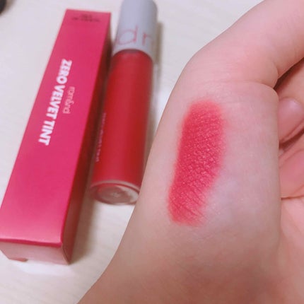 ゼロベルベットティント/rom&nd/リップティントを使ったクチコミ(1枚目)