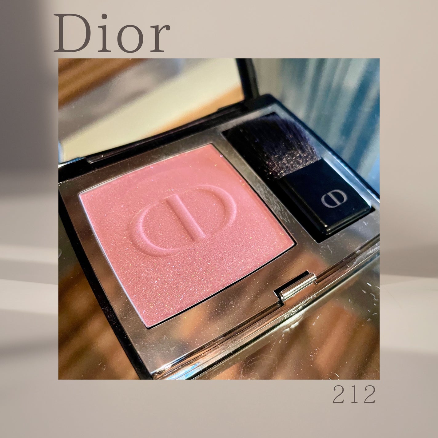 ディオールスキン ルージュ ブラッシュ/Dior/パウダーチークを使ったクチコミ(1枚目)