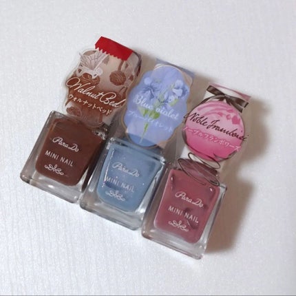 ミニネイル/パラドゥ/マニキュアを使ったクチコミ(1枚目)