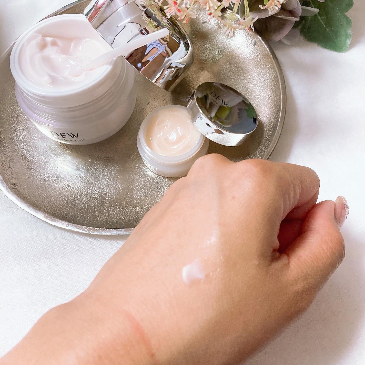 タンタンコンクドロップ/DEW/フェイスクリームを使ったクチコミ(3枚目)