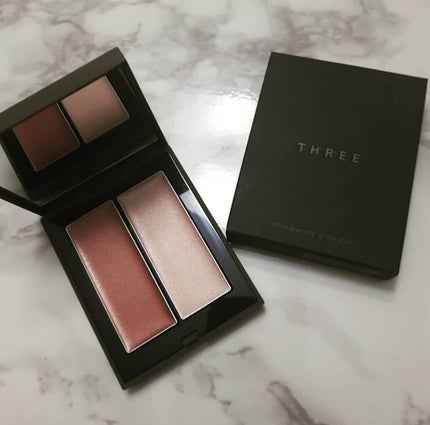 THREE シマリング グロー デュオ/THREE/クリームハイライトを使ったクチコミ(1枚目)