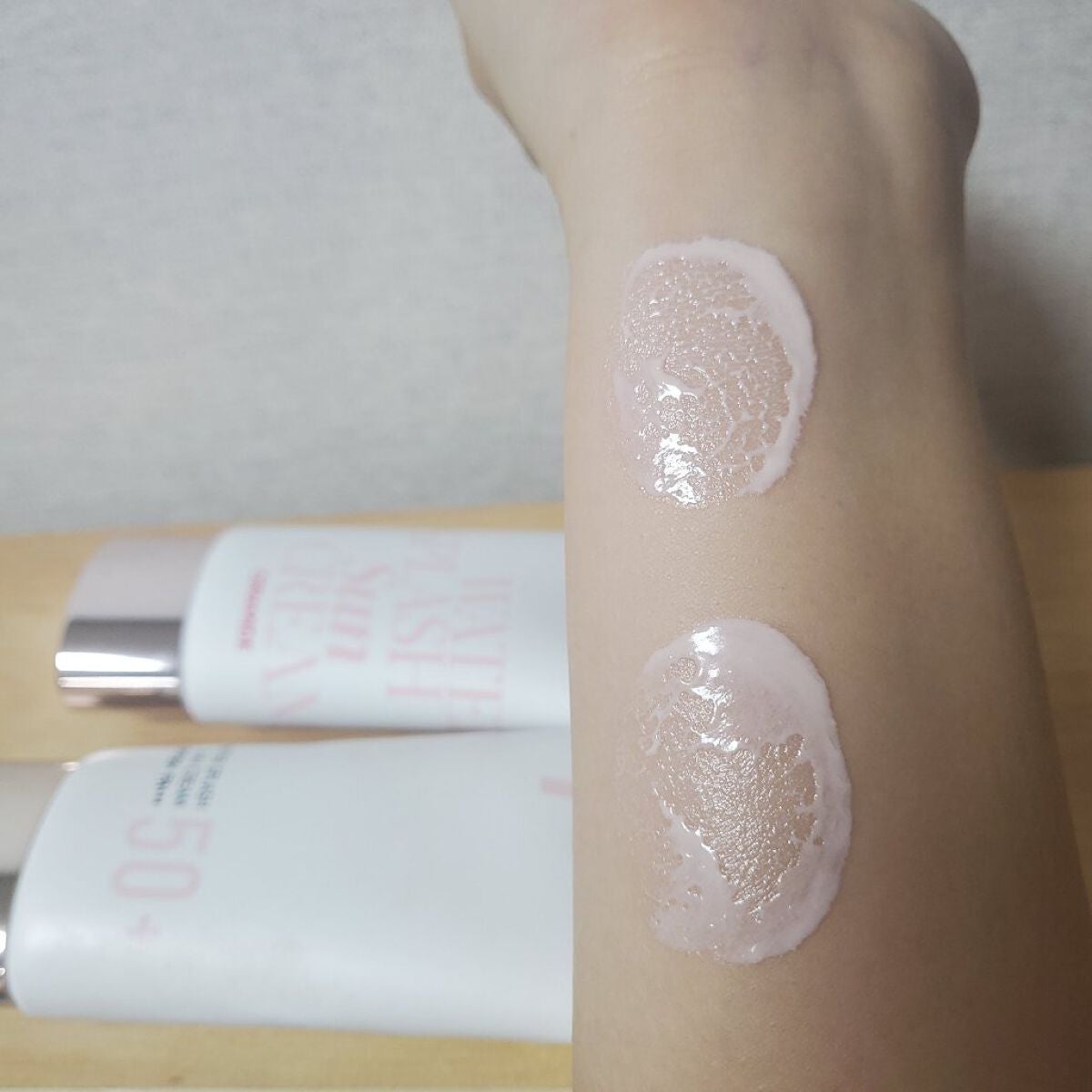 ウォータースプラッシュサンクリーム セラミド/espoir/日焼け止めクリームを使ったクチコミ(5枚目)