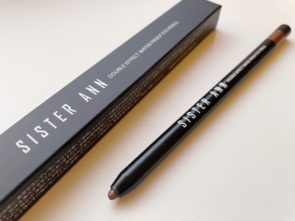 ウォータープルーフペンシルアイライナー/SISTER ANN/ペンシルアイライナーを使ったクチコミ(1枚目)
