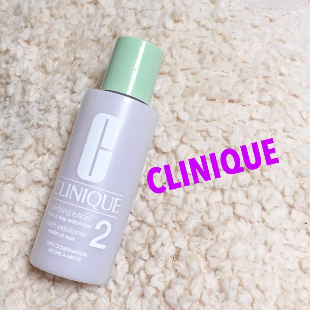 クラリファイング ローション 2/CLINIQUE/拭き取り化粧水を使ったクチコミ(1枚目)