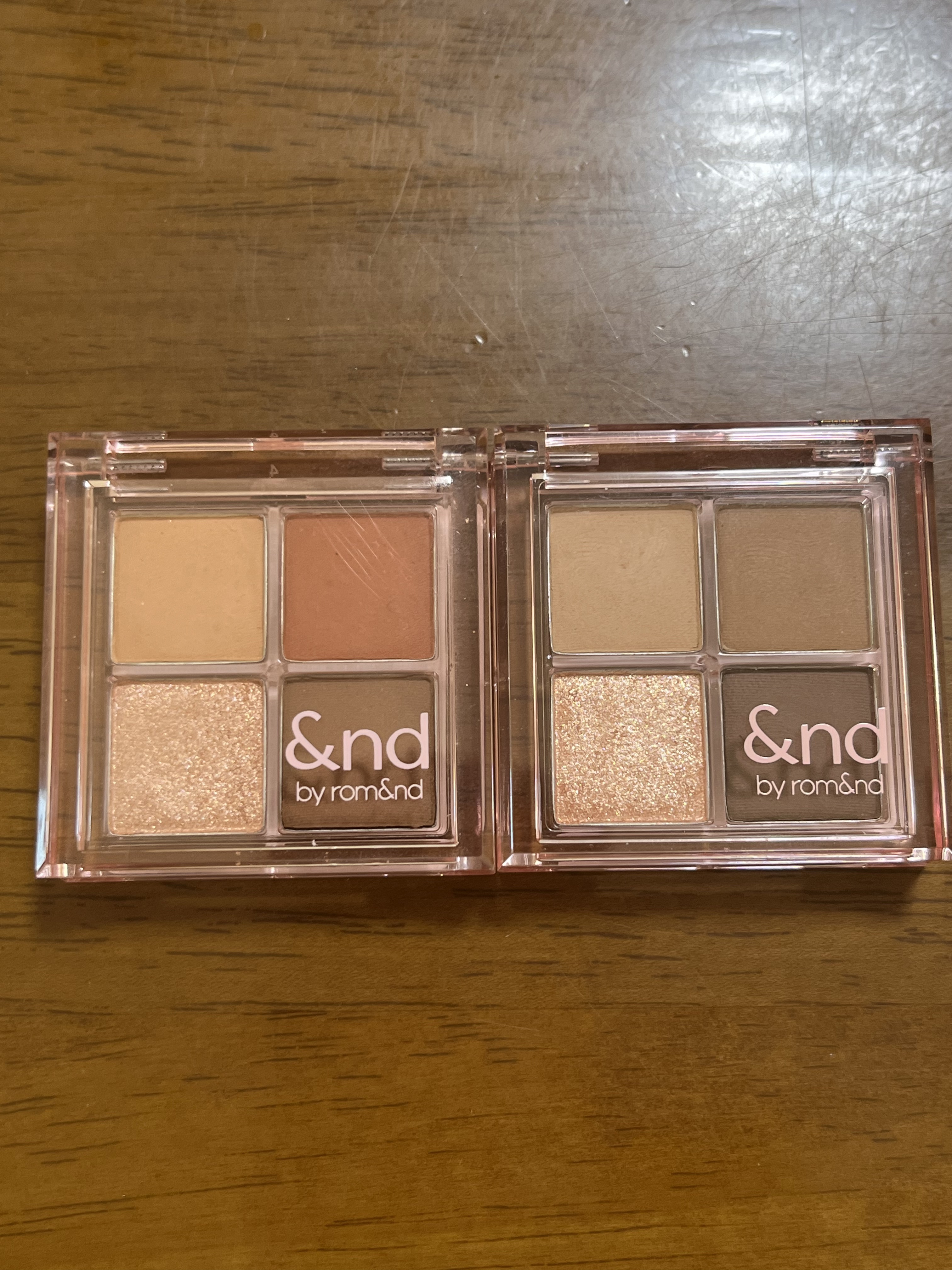 アンドバイロムアンド　メロウアイパレット/&nd by rom&nd/アイシャドウパレットを使ったクチコミ（1枚目）