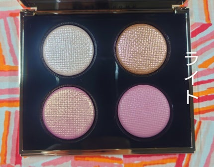 リュクス アイシャドウ クォード グロウ ウィズ ラブ コレクション/BOBBI BROWN/アイシャドウパレットを使ったクチコミ(4枚目)