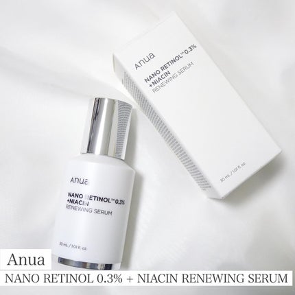 レチノール0.3 ナイアシンリニューイングセラム/Anua/美容液を使ったクチコミ(1枚目)