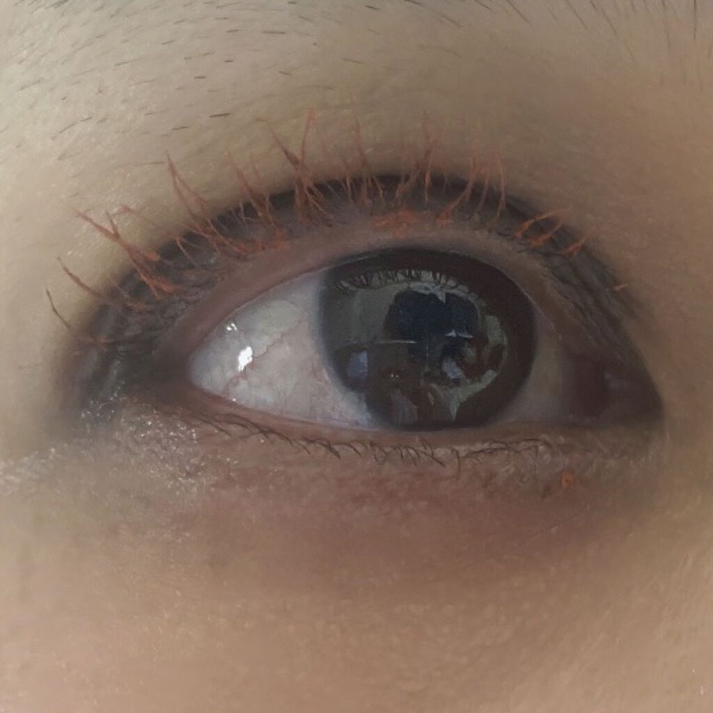 エクストラボリューム カラーマスカラ 05 クロームオレンジ/Amplitude/マスカラを使ったクチコミ（3枚目）