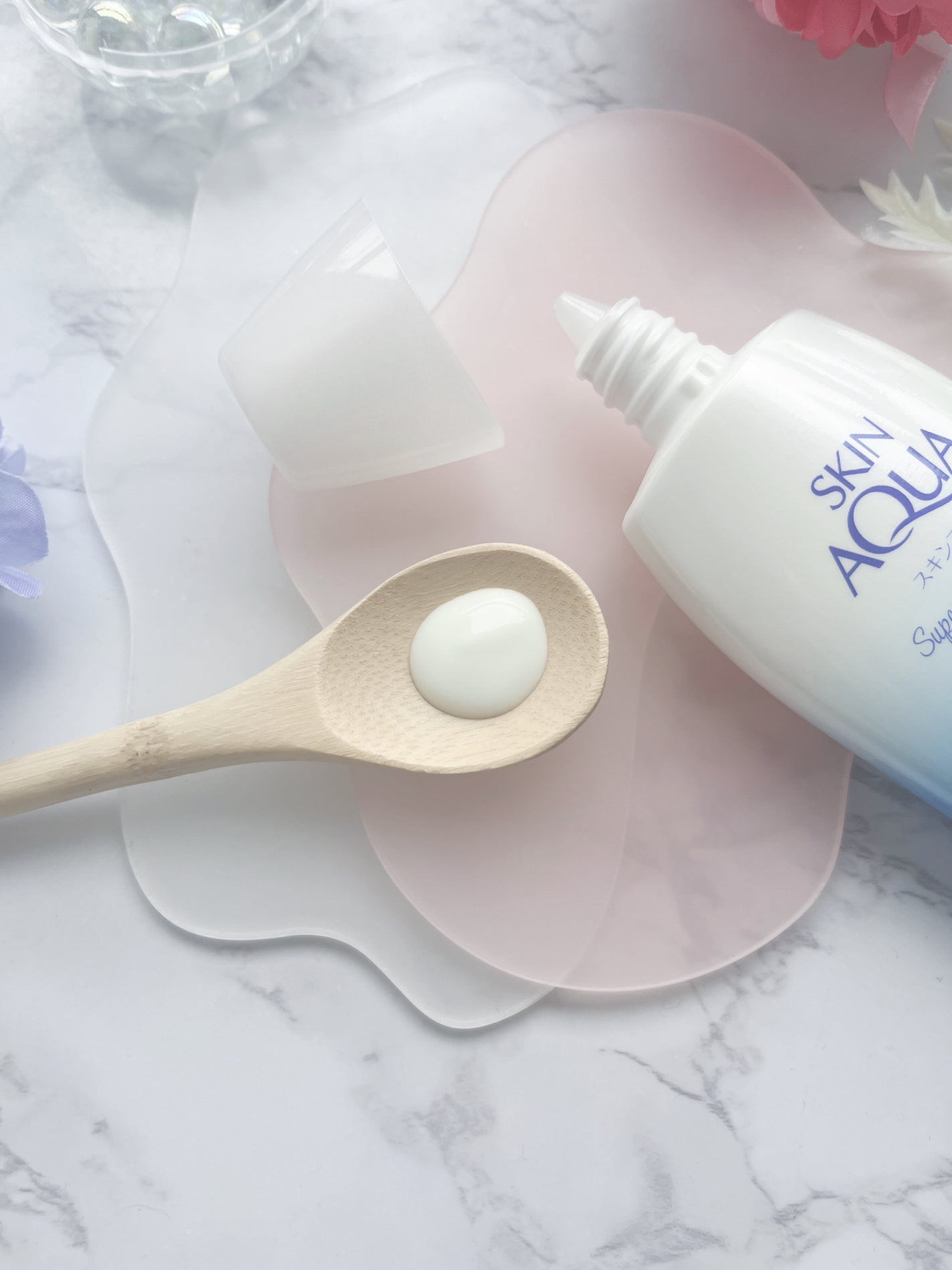 スキンアクア スーパーモイスチャージェル/スキンアクア/日焼け止めジェルを使ったクチコミ(2枚目)