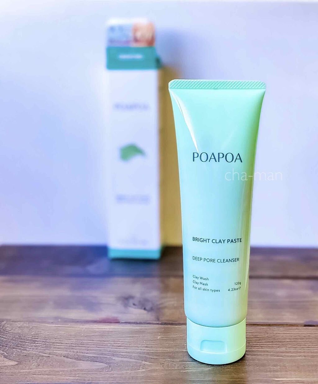 ブライトクレイペースト/POAPOA/洗顔フォームを使ったクチコミ（2枚目）