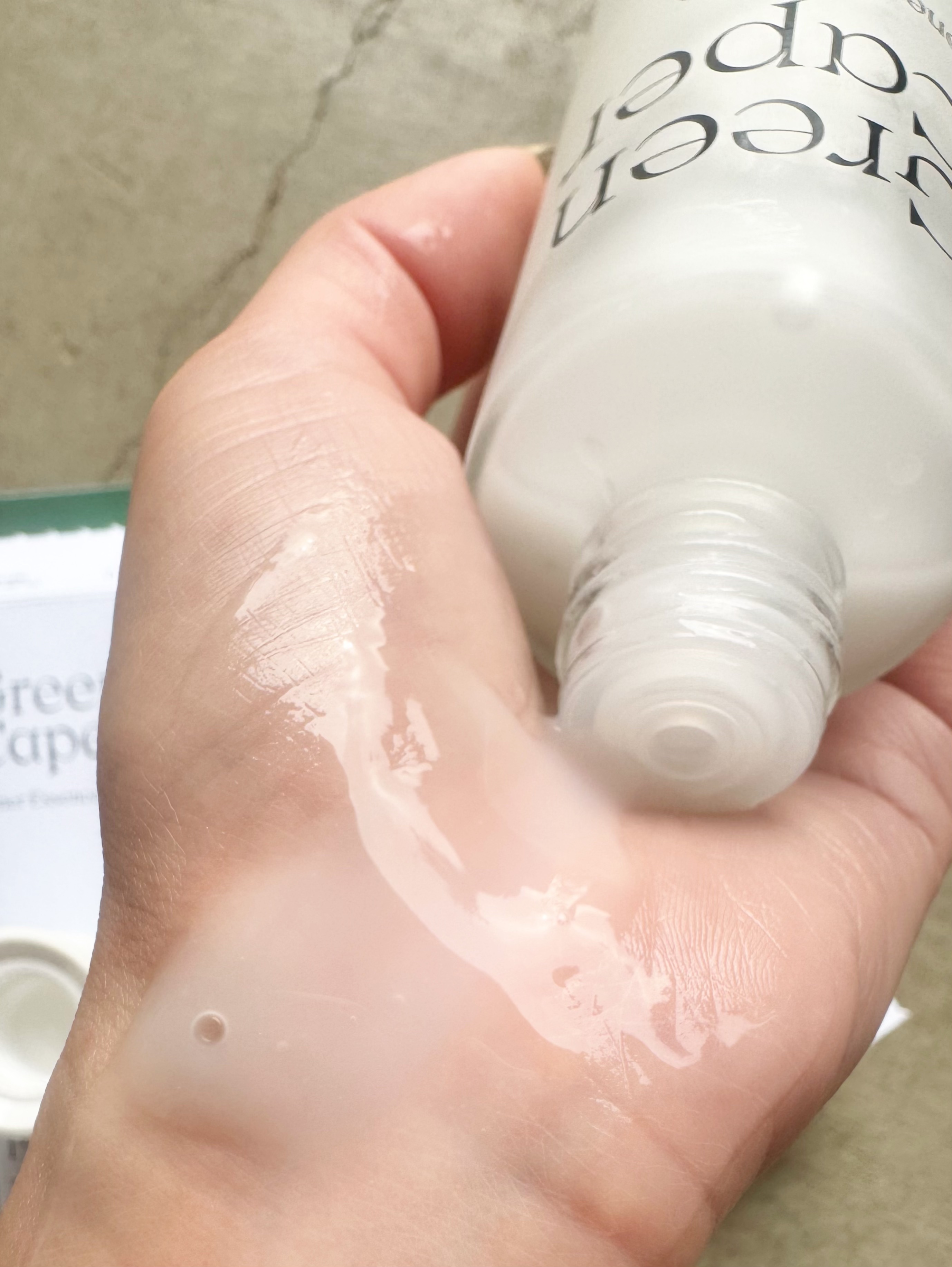 Green Caper Toner Essence/NATURAL DERMA PROJECT/化粧水を使ったクチコミ（2枚目）