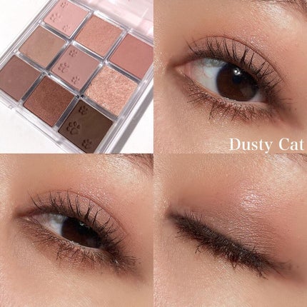 プレイカラーアイズ ダスティキャット/ETUDE/アイシャドウパレットを使ったクチコミ(8枚目)