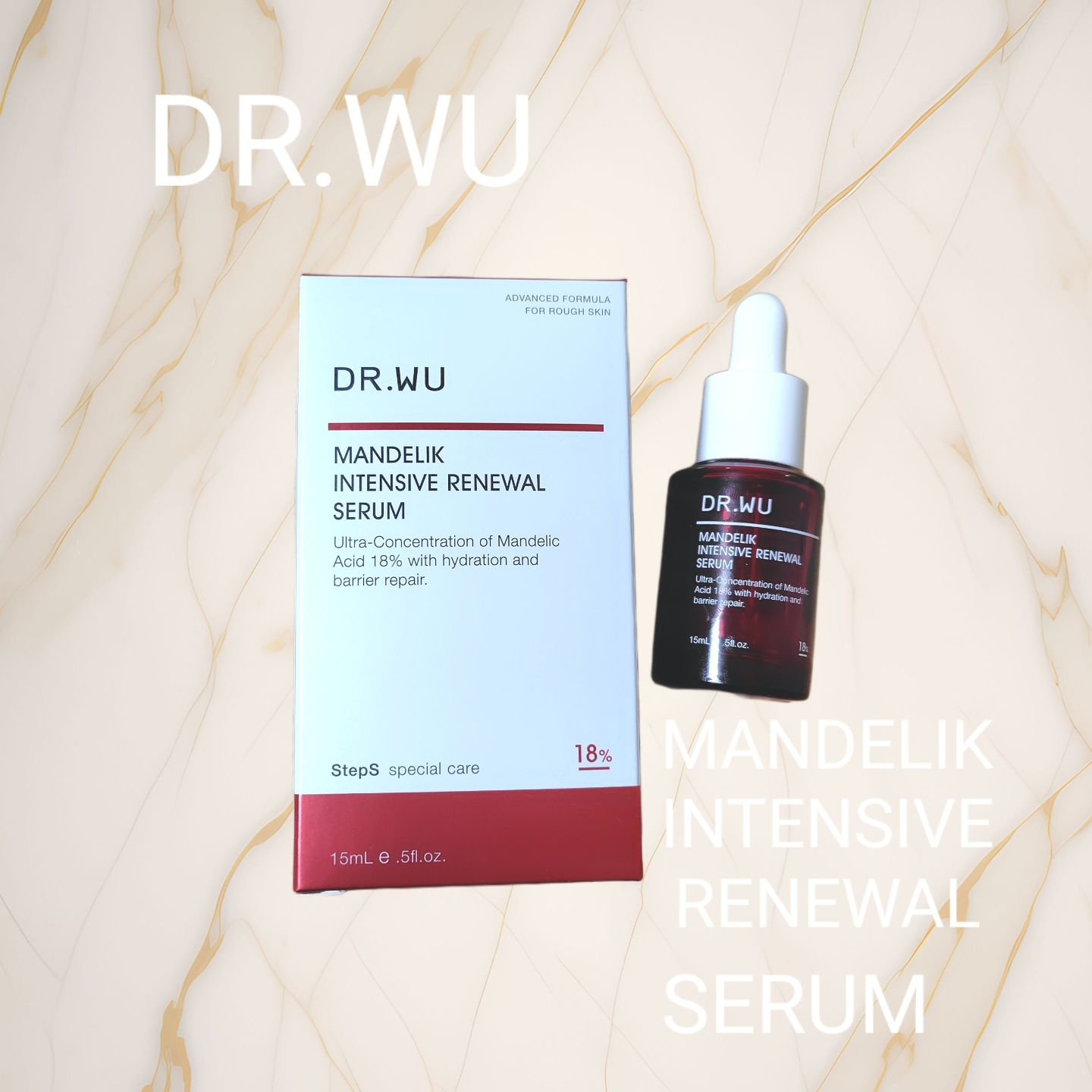 マンデリック インテンシブ 18%セラム/DR.WU/美容液を使ったクチコミ（1枚目）