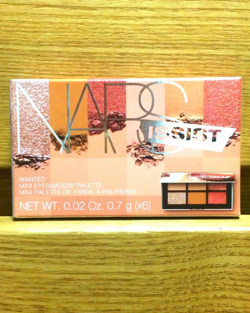 ナーズイスト ウォンテッド ミニアイシャドーパレット/NARS/アイシャドウパレットを使ったクチコミ（1枚目）