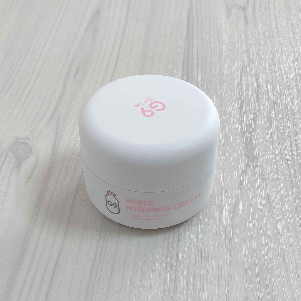 WHITE WHIPPING CREAM(ウユクリーム)/G9SKIN/化粧下地を使ったクチコミ(2枚目)