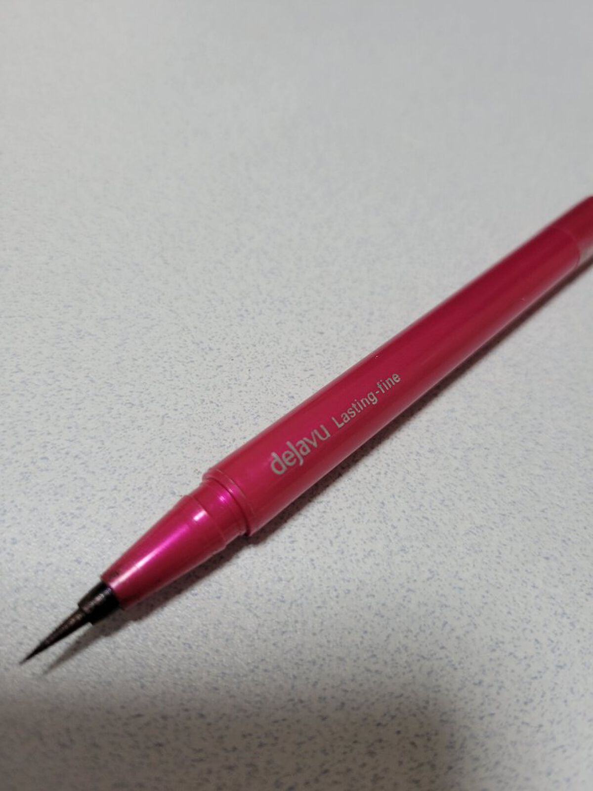 「密着アイライナー」しなやか筆リキッド ミディアムブラウン/デジャヴュ/リキッドアイライナーを使ったクチコミ（1枚目）