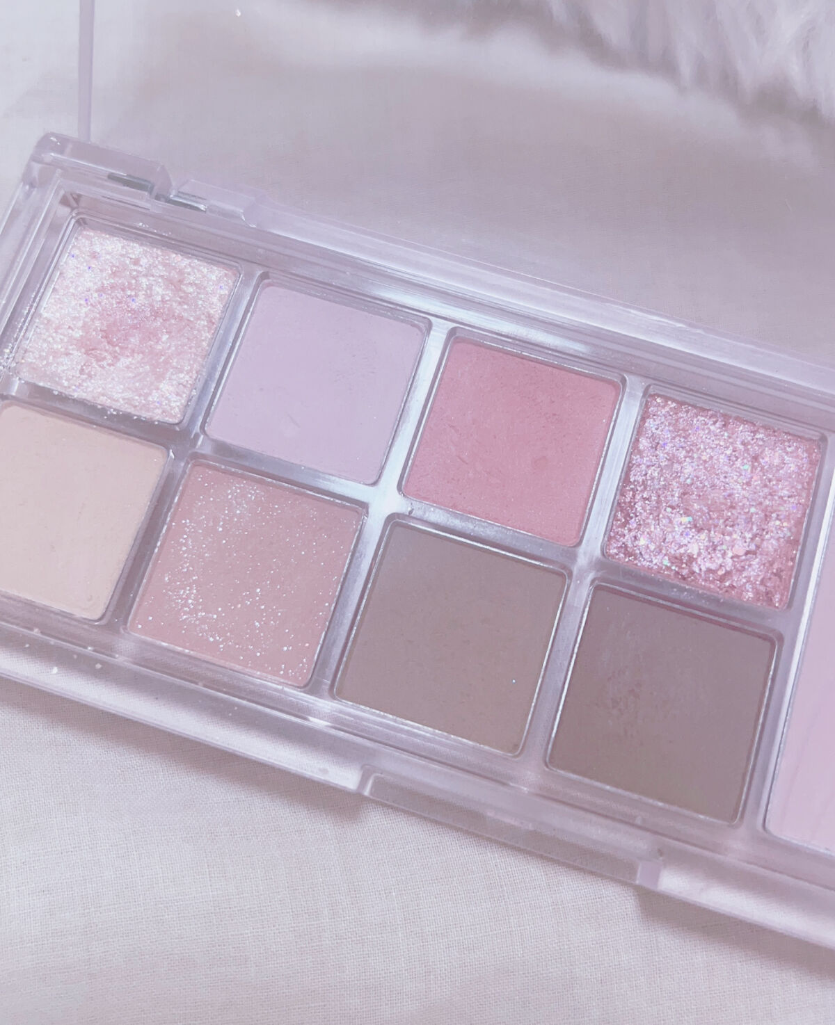 ミックスブラーリングアイパレット/wakemake/マルチパレットを使ったクチコミ（3枚目）