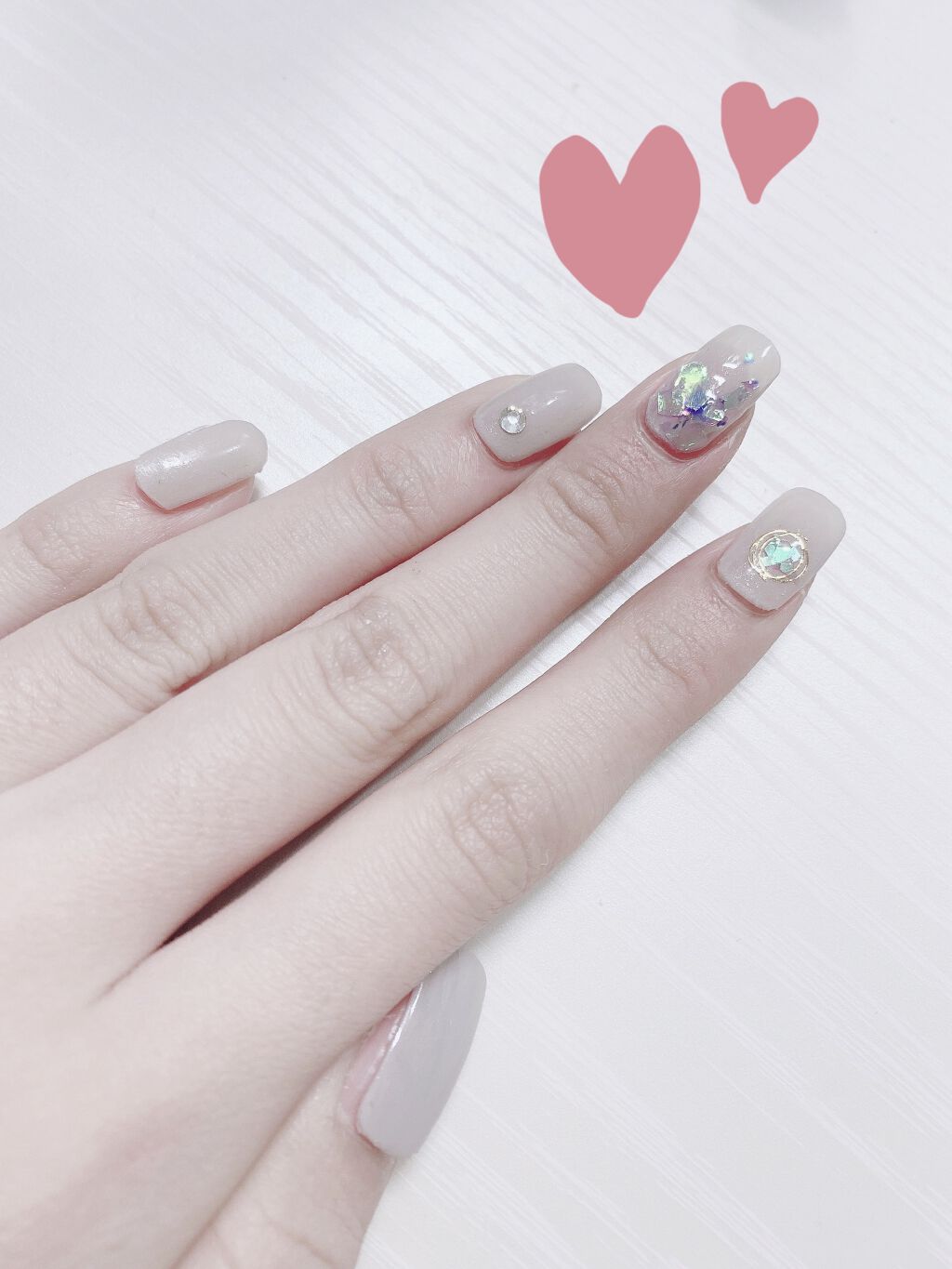 デコレーションネイルパーツ/DAISO/ネイルチップ・パーツを使ったクチコミ（3枚目）