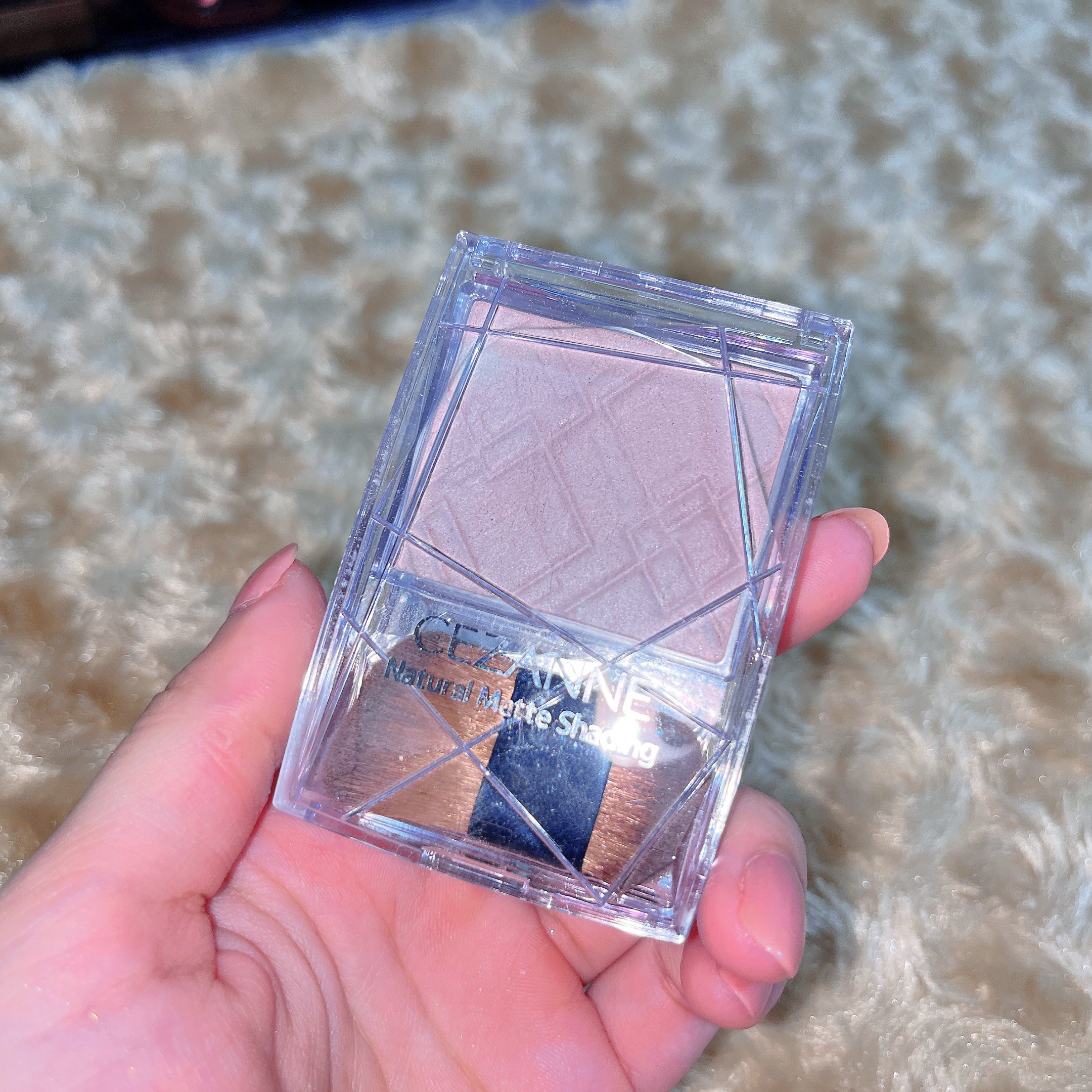 ナチュラルマットシェーディング/CEZANNE/シェーディングを使ったクチコミ（2枚目）