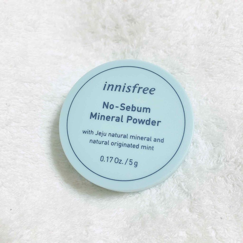 ノーセバム ミネラルパウダー/innisfree/ルースパウダーを使ったクチコミ（1枚目）