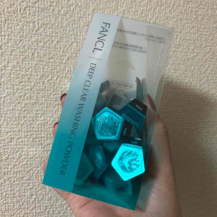 ディープクリア洗顔パウダー/ファンケル/洗顔パウダーを使ったクチコミ(1枚目)