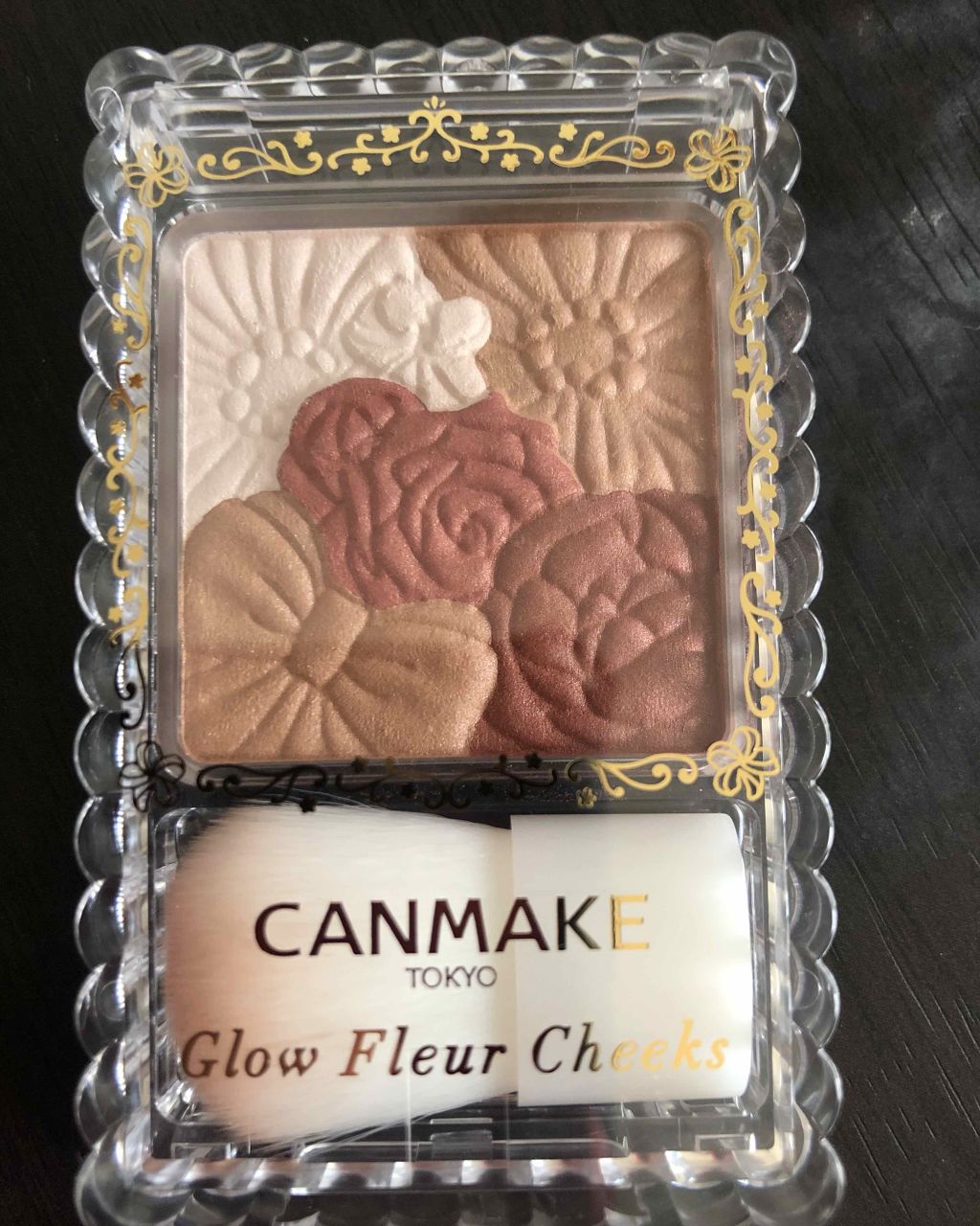 グロウフルールチークス/キャンメイク/パウダーチークを使ったクチコミ(1枚目)