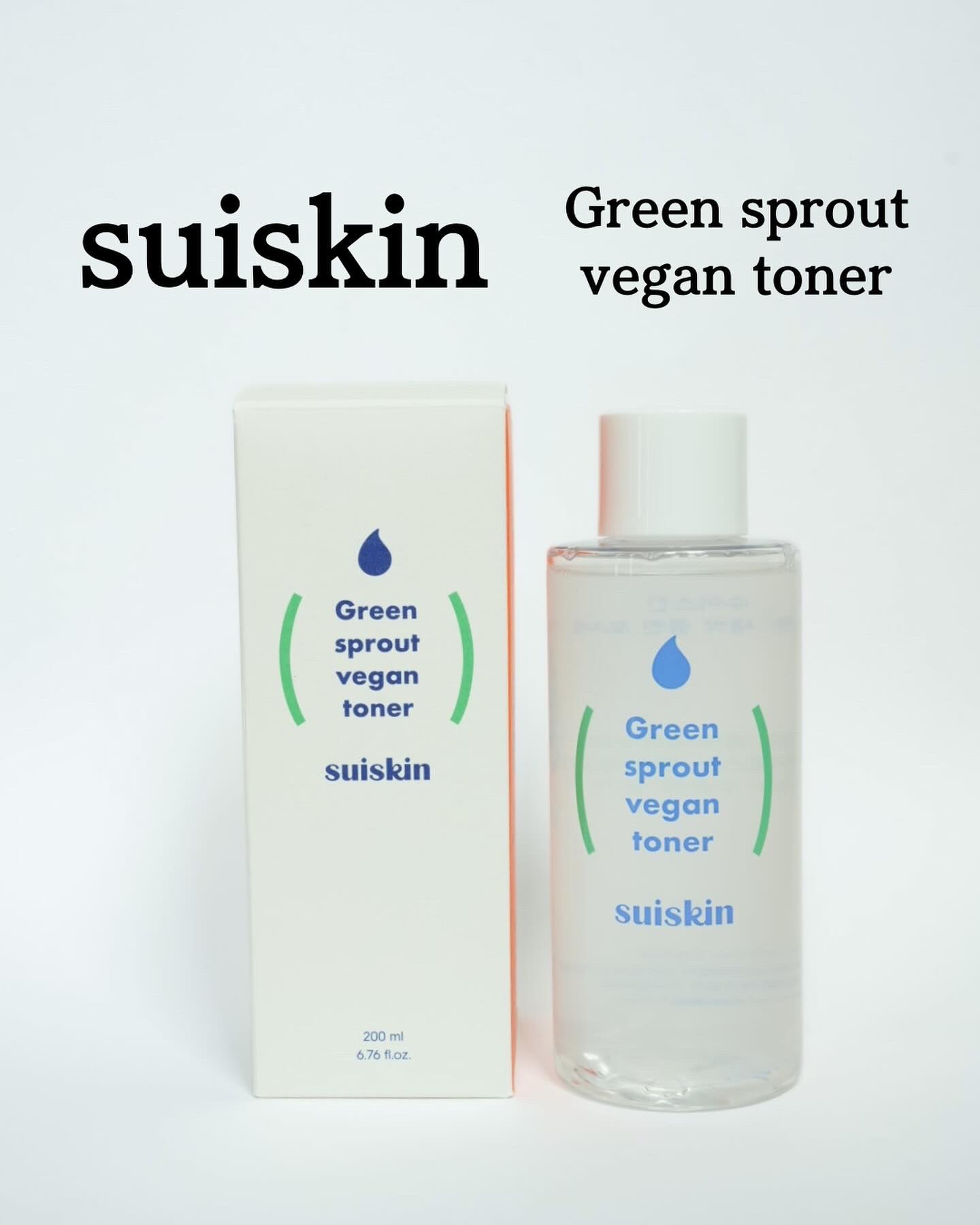 Green sprout vegan toner/suiskin/化粧水を使ったクチコミ（1枚目）