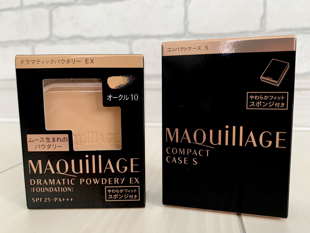 ドラマティックパウダリー EX/マキアージュ/パウダーファンデーションを使ったクチコミ（1枚目）