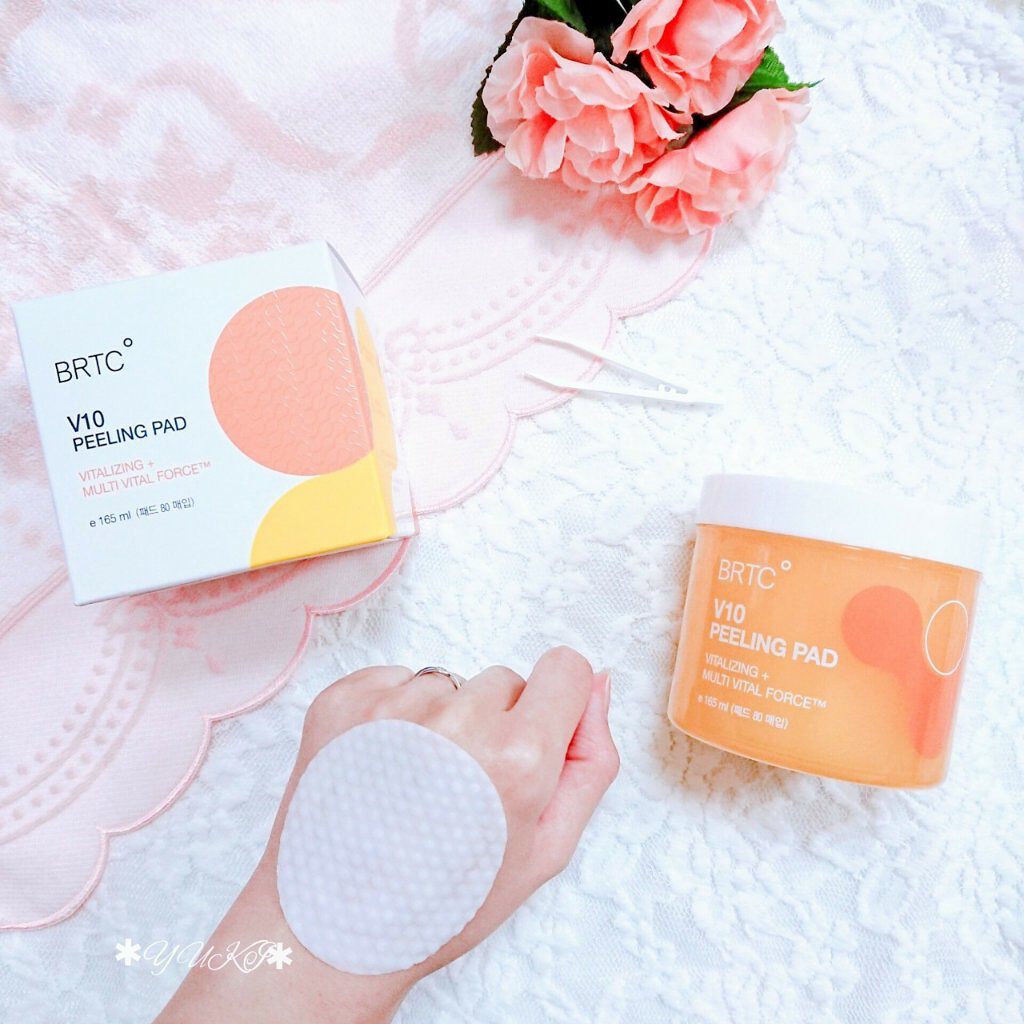 V10ピーリングパッド/BRTC/トナーパッドを使ったクチコミ(1枚目)
