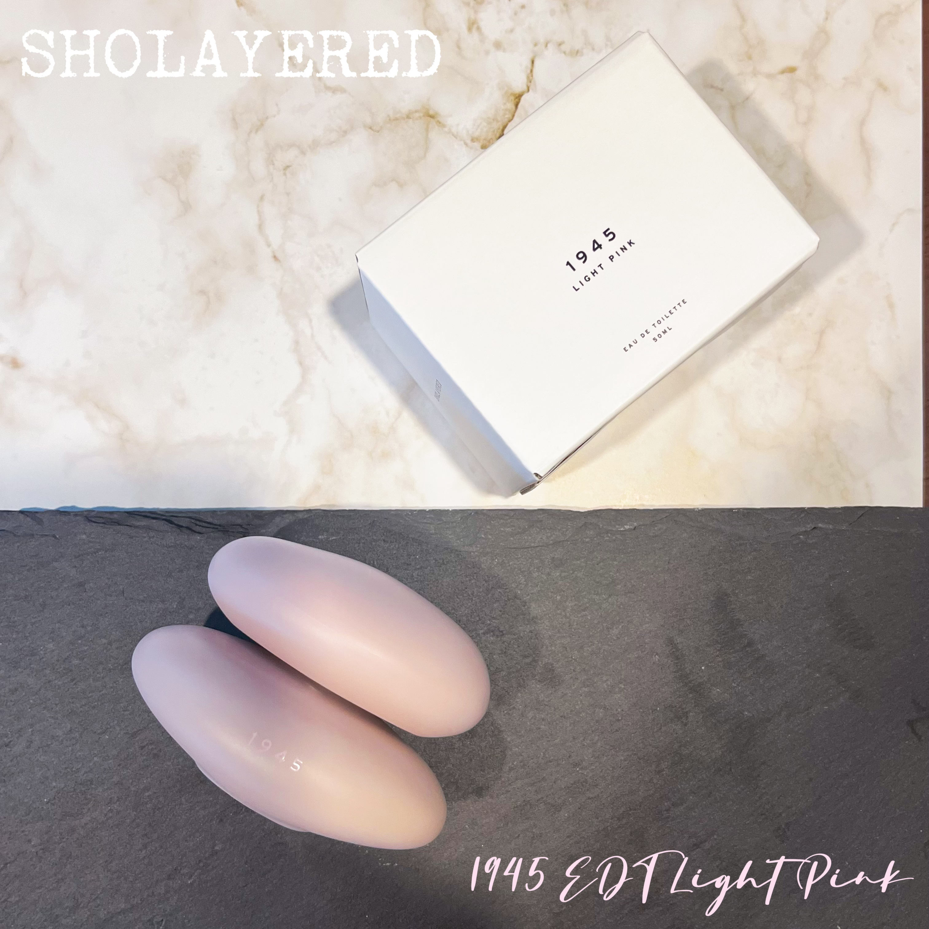 1945 オードトワレ LIGHT PINK/SHOLAYERED/香水(その他)を使ったクチコミ（2枚目）