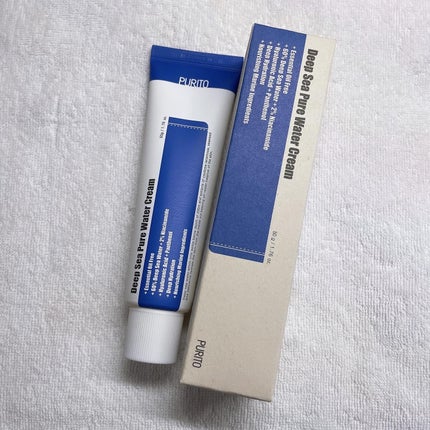 ディープシーピュアウォータークリーム/PURITO/フェイスクリームを使ったクチコミ(1枚目)