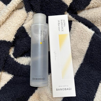 アルファラディアンス10ヒヤトナー/BANOBAGI/化粧水を使ったクチコミ(1枚目)