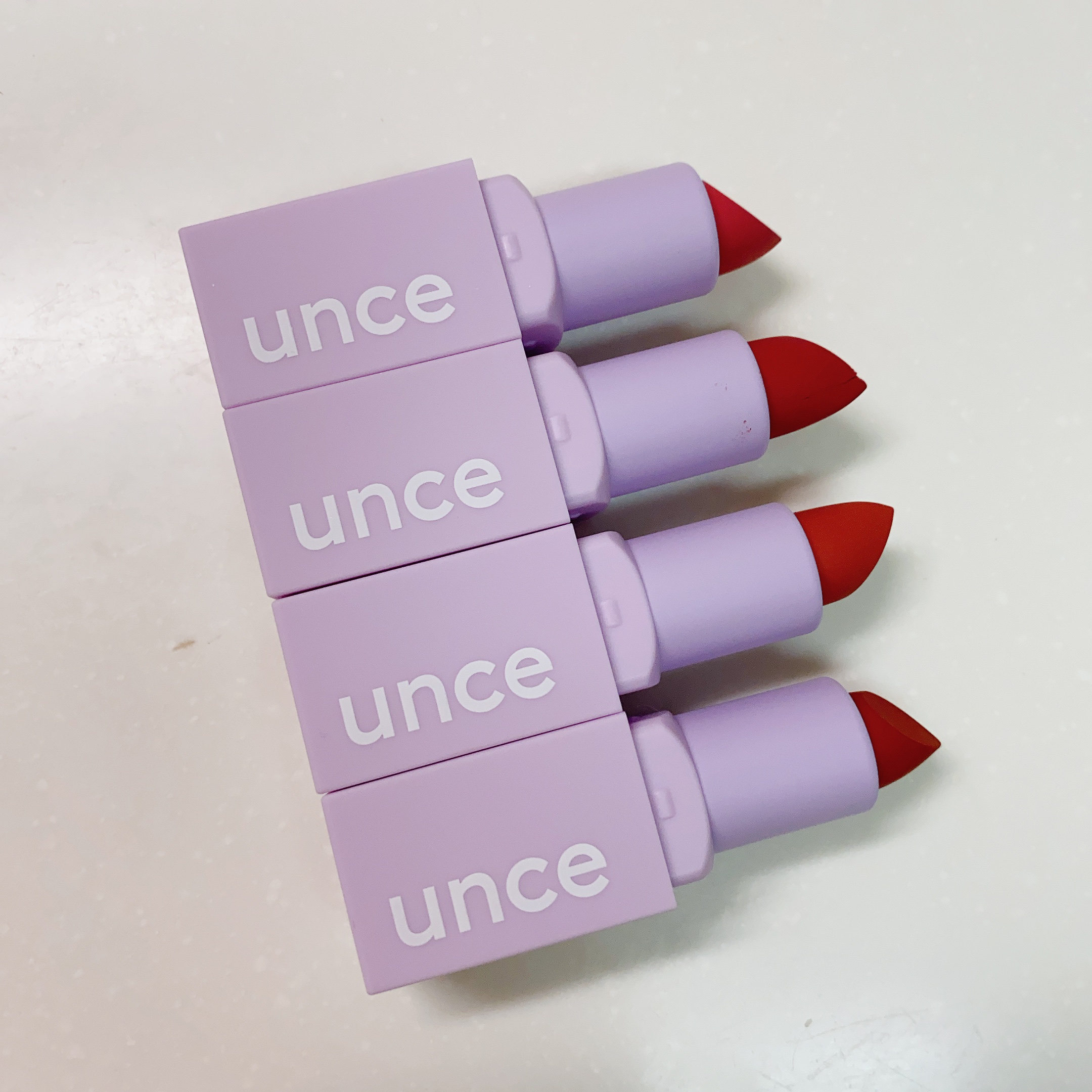 ワンステップソフトマットリップスティック/unce/口紅を使ったクチコミ（1枚目）