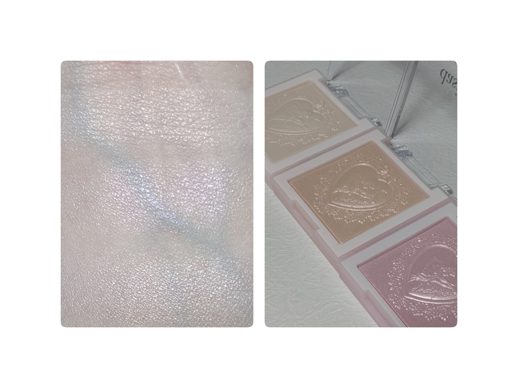 ラックスグロウハイライター/dasique/パウダーハイライトを使ったクチコミ（2枚目）